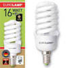 Евролампа T2 Spiral 16W 2700K E14 Евролампа T2 Spiral 16W 2700K E14