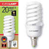 Евролампа T2 Spiral 20W 2700K E14 Евролампа T2 Spiral 20W 2700K E14