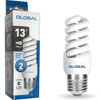 Энергосберегающая лампа Global 13W E27 4100К (GFL-010-1) Энергосберегающая лампа Global 13W E27 4100К (GFL-010-1)