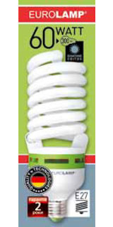  T4 Spiral 60W 6500K E27   